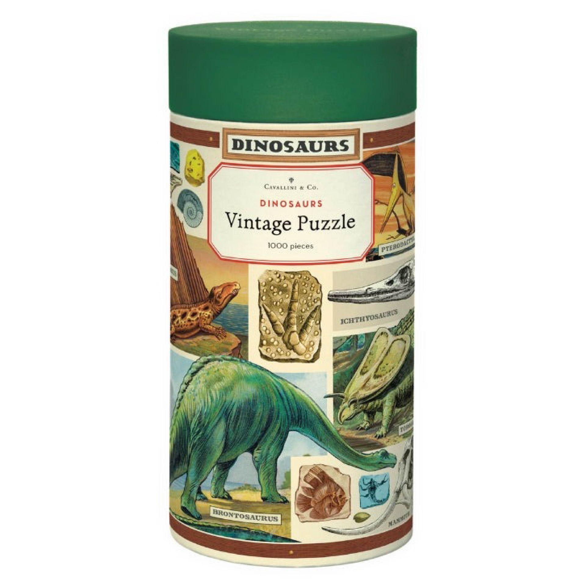 Puzzle Dinosaurs 1000 Peças (55X70cm)