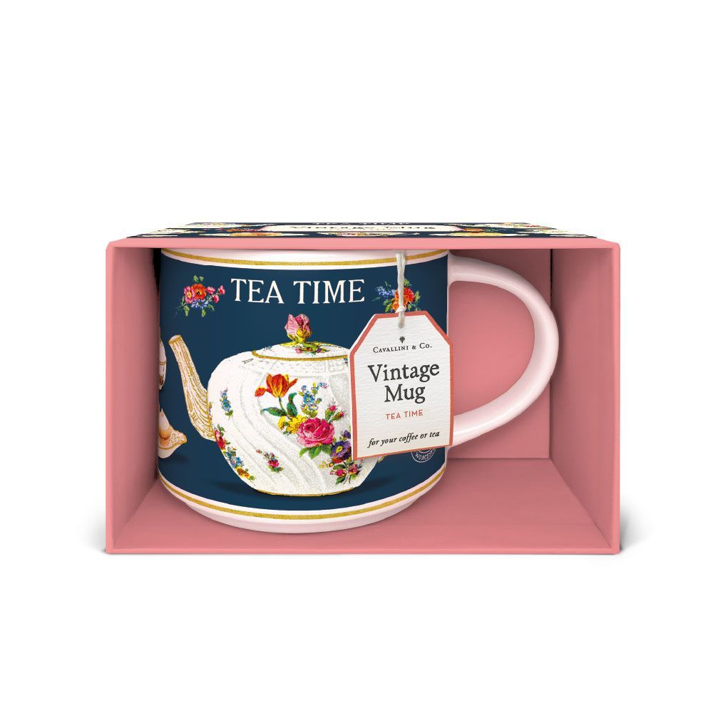 Caneca Vintage Tea Time