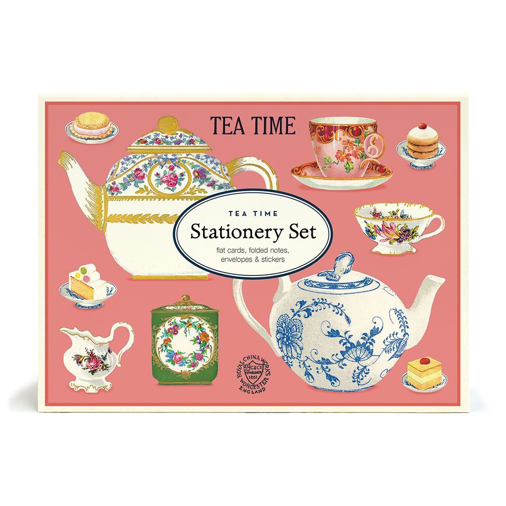 Set de Papelaria Tea Time (13X17X4cm)