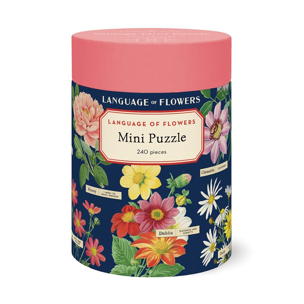 Puzzle Language of Flowers 240 Peças (27X35cm)