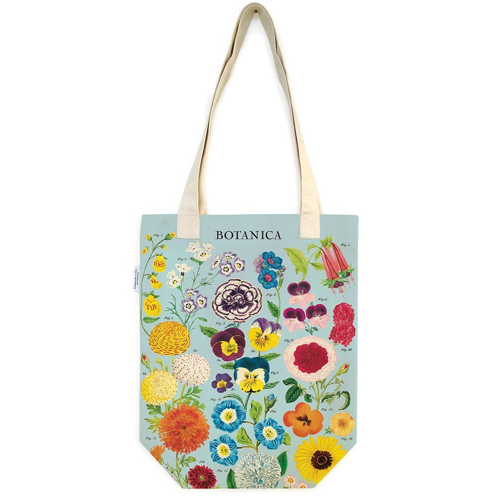 Tote Bag Vintage Botanica (33X40.5cm)