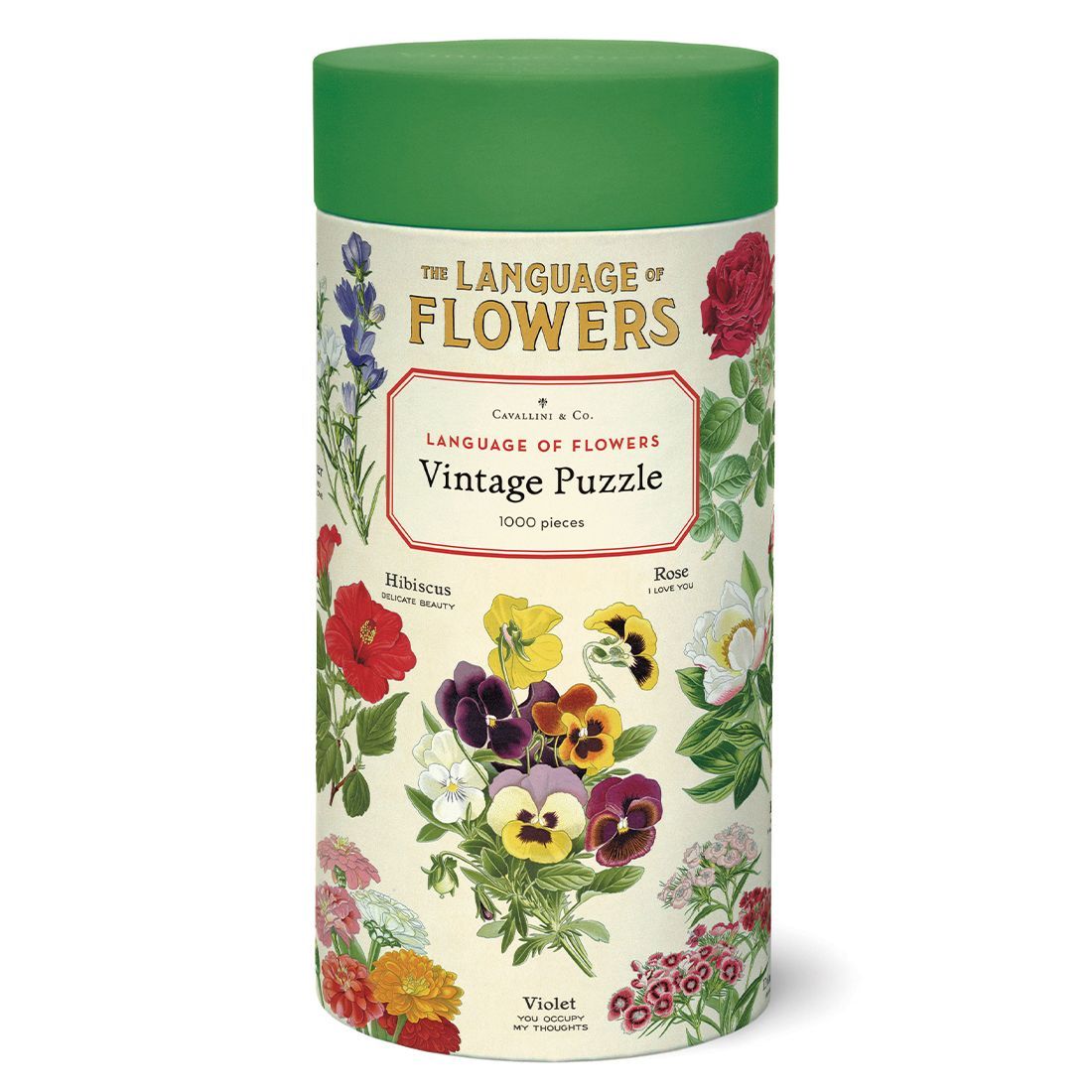 Puzzle Language of Flowers 1000 Peças (55X70cm)