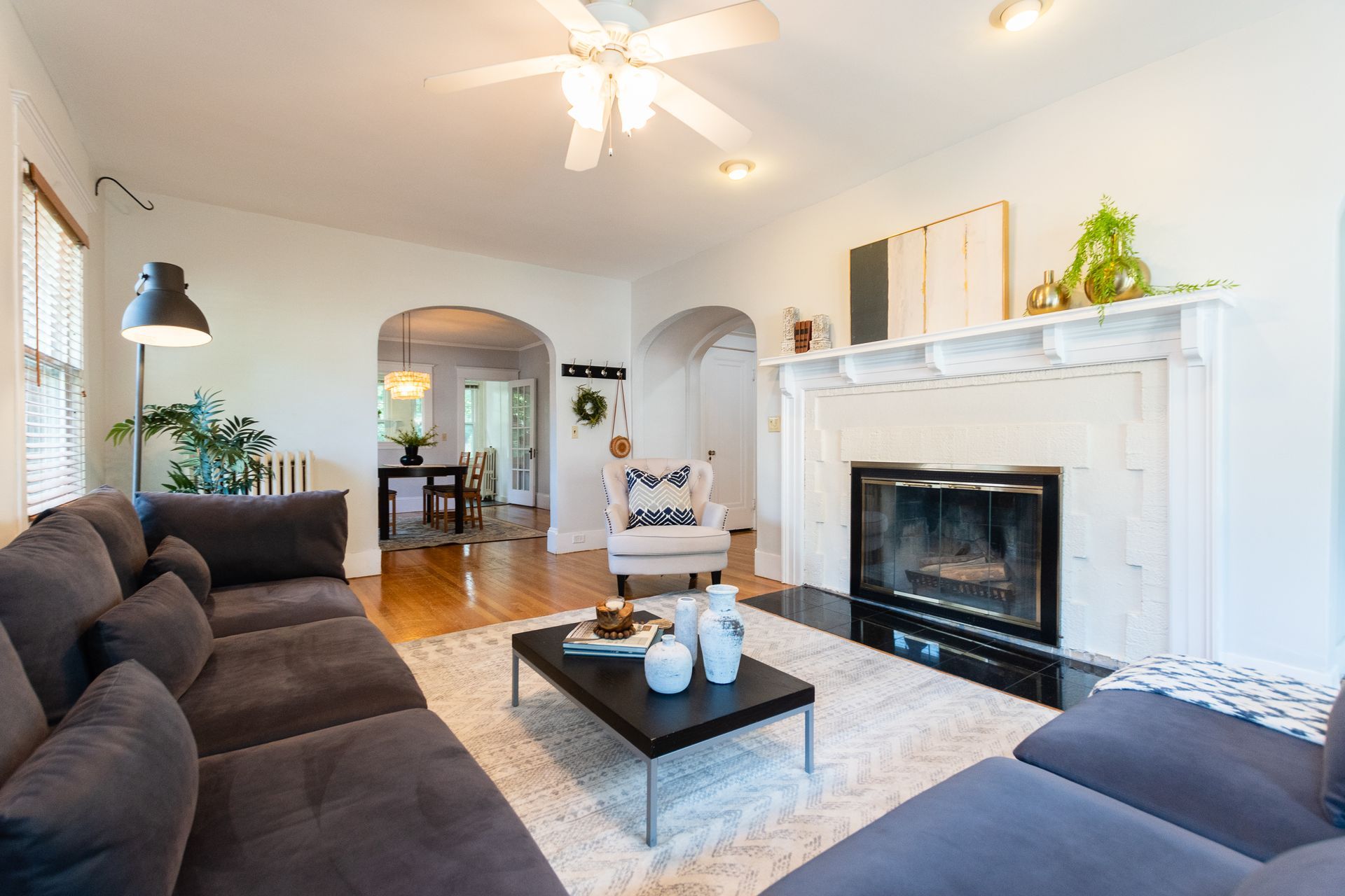 A photo of a Boston apartment