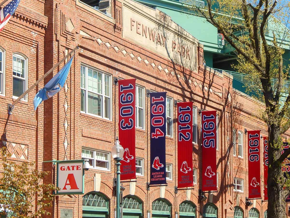 Fenway Park in Massachusetts