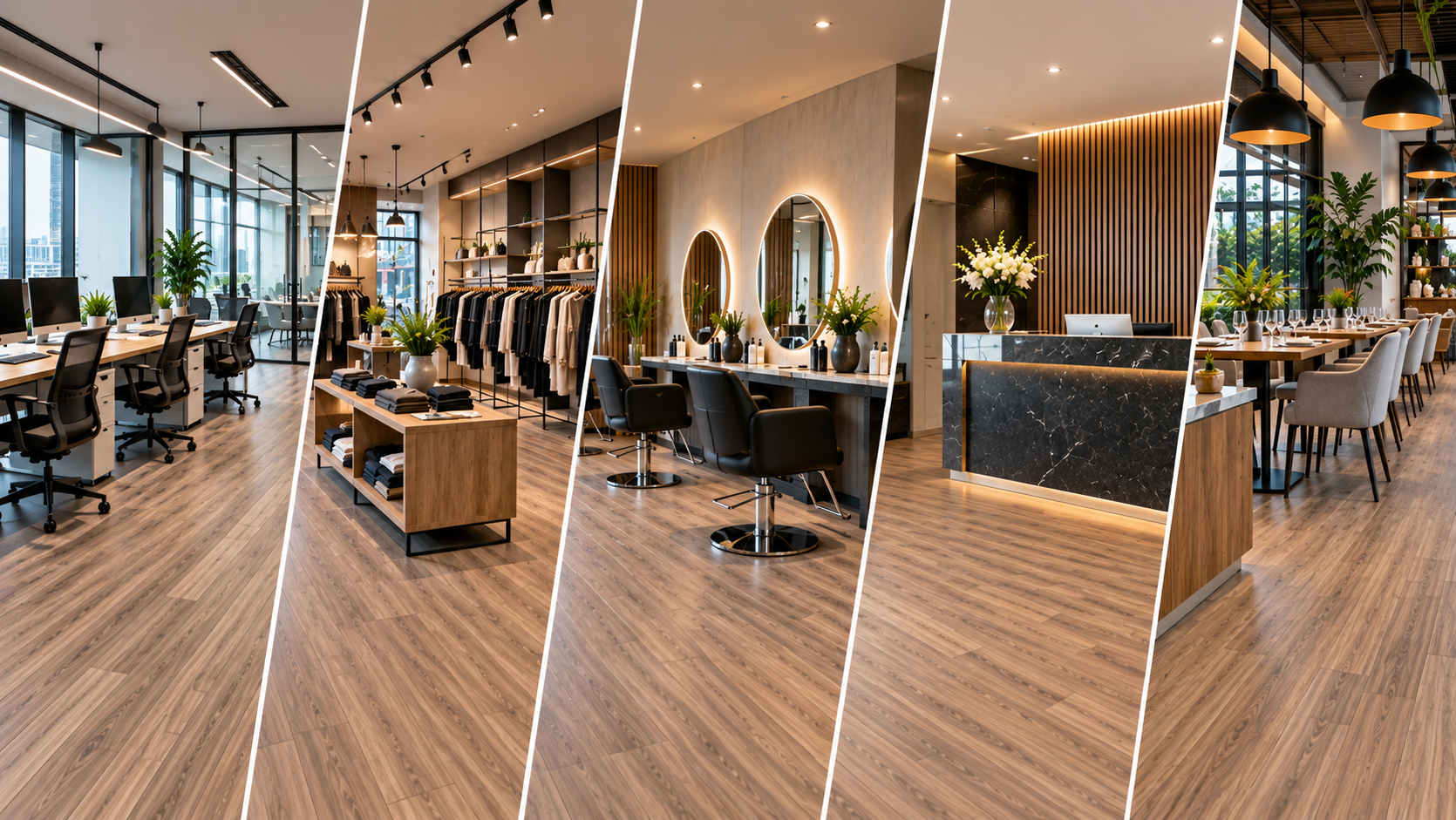 Commercial laminate flooring for businesses in Gauteng