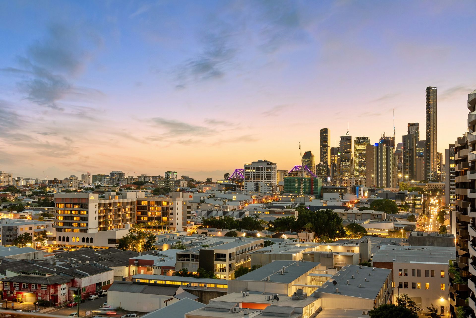 Brisbane legal recruitment in-house legal city skyline