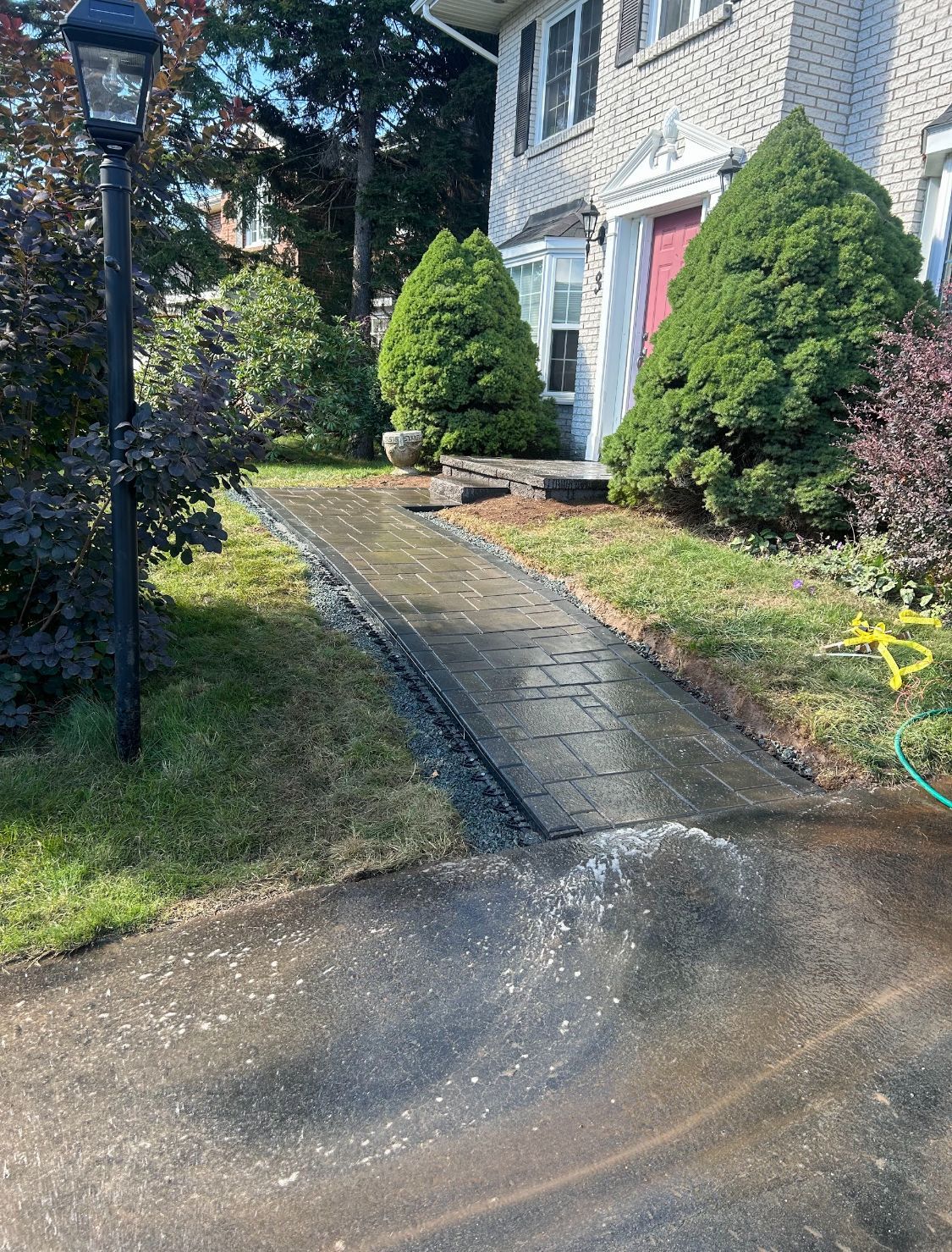 Interlocking paver walkway professionally installed in Halifax NS