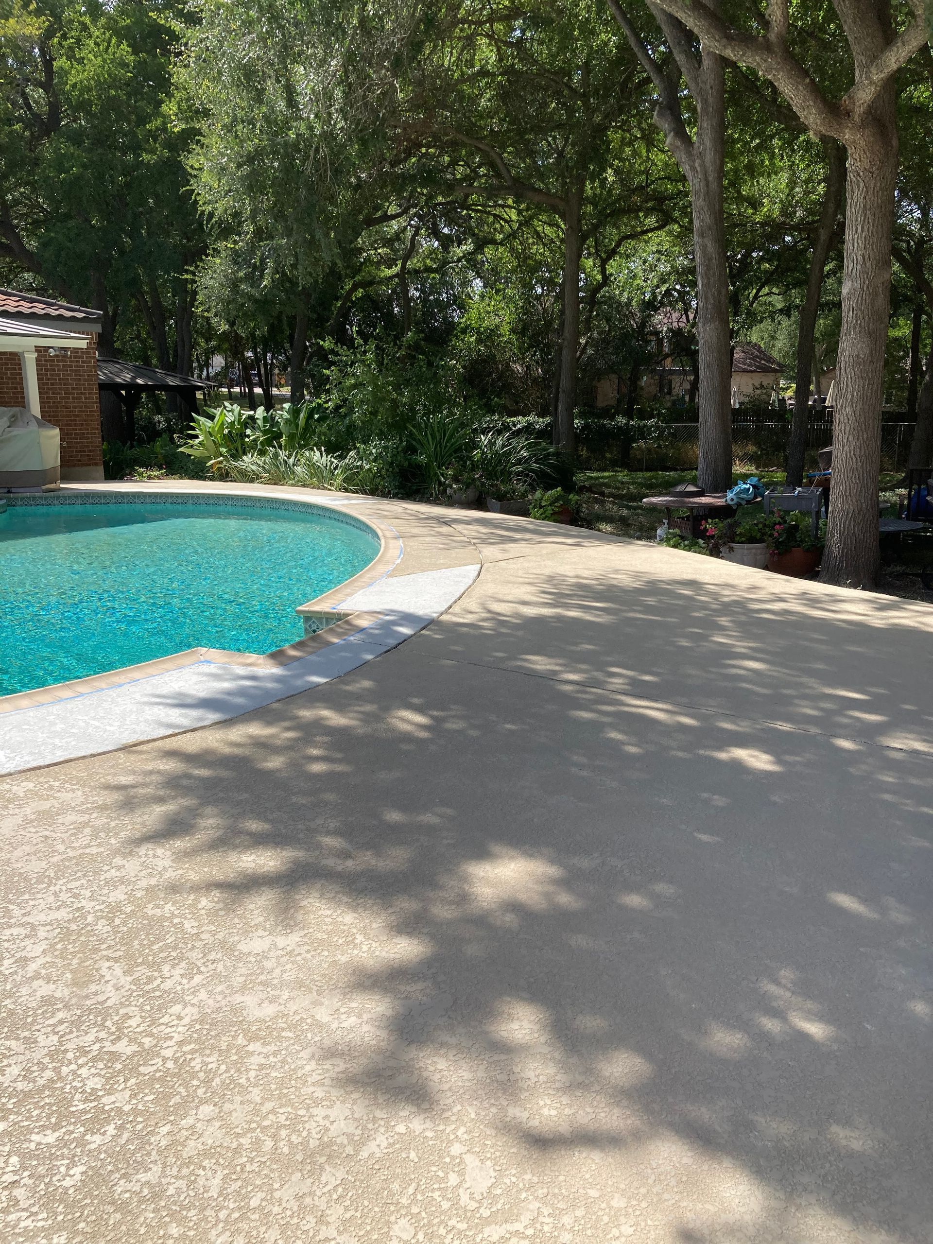 Pool after restoration