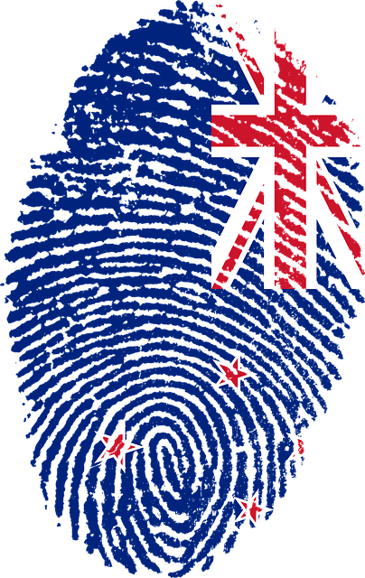 flag on fingerprint