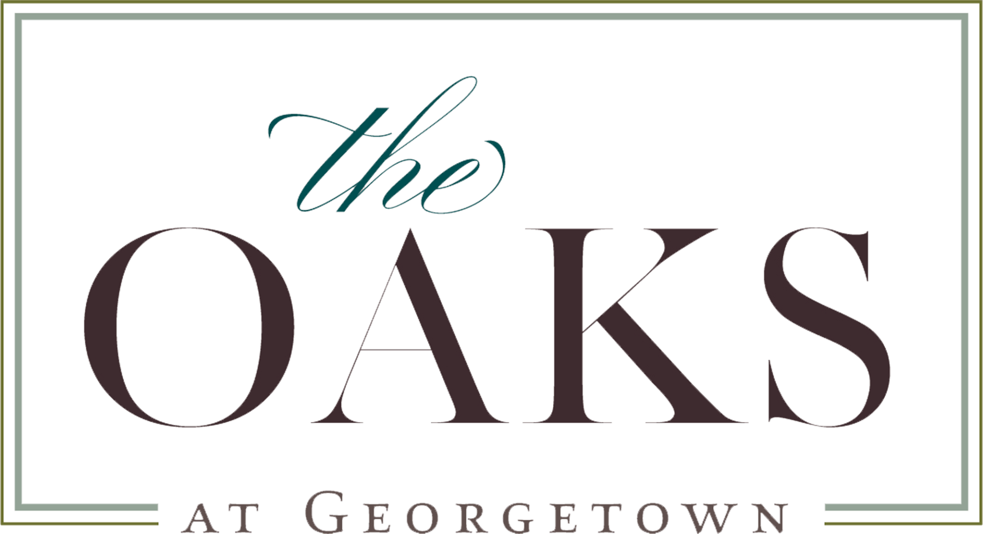 The Oaks at Georgetown Logo - header, go to homepage