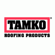 TAMKO logo: Black text