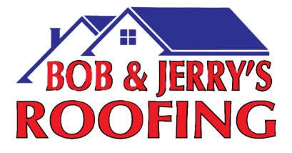 Logo: Blue and white house with 