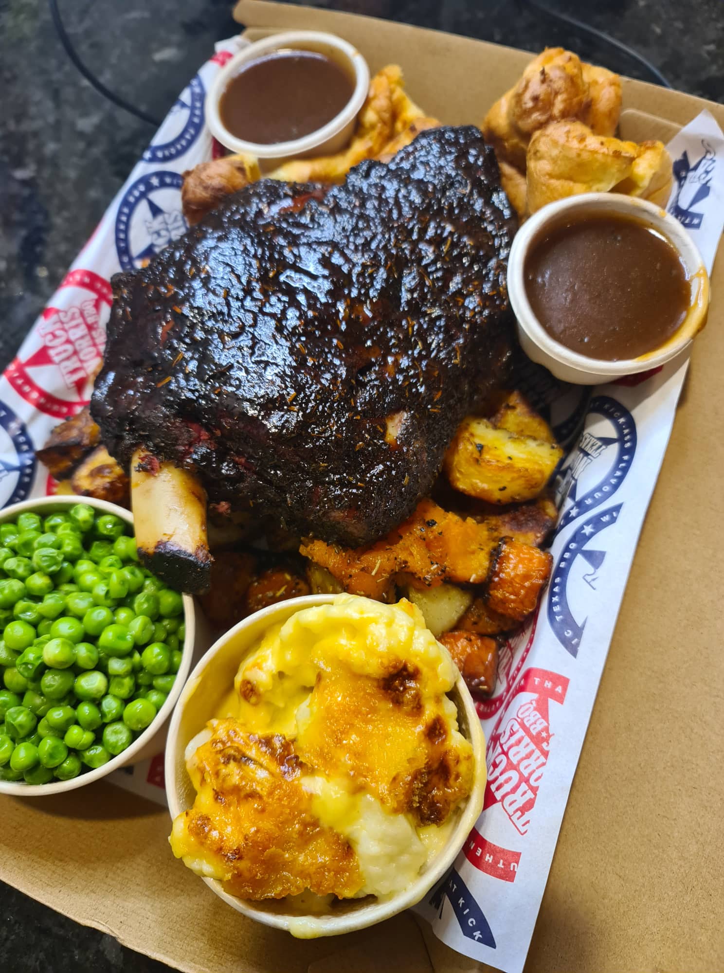 smoked roast lamb shoulder