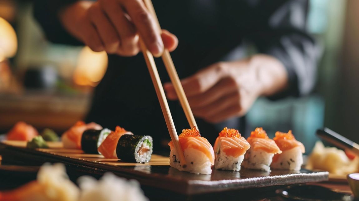 sushi del ristorante di Treviso