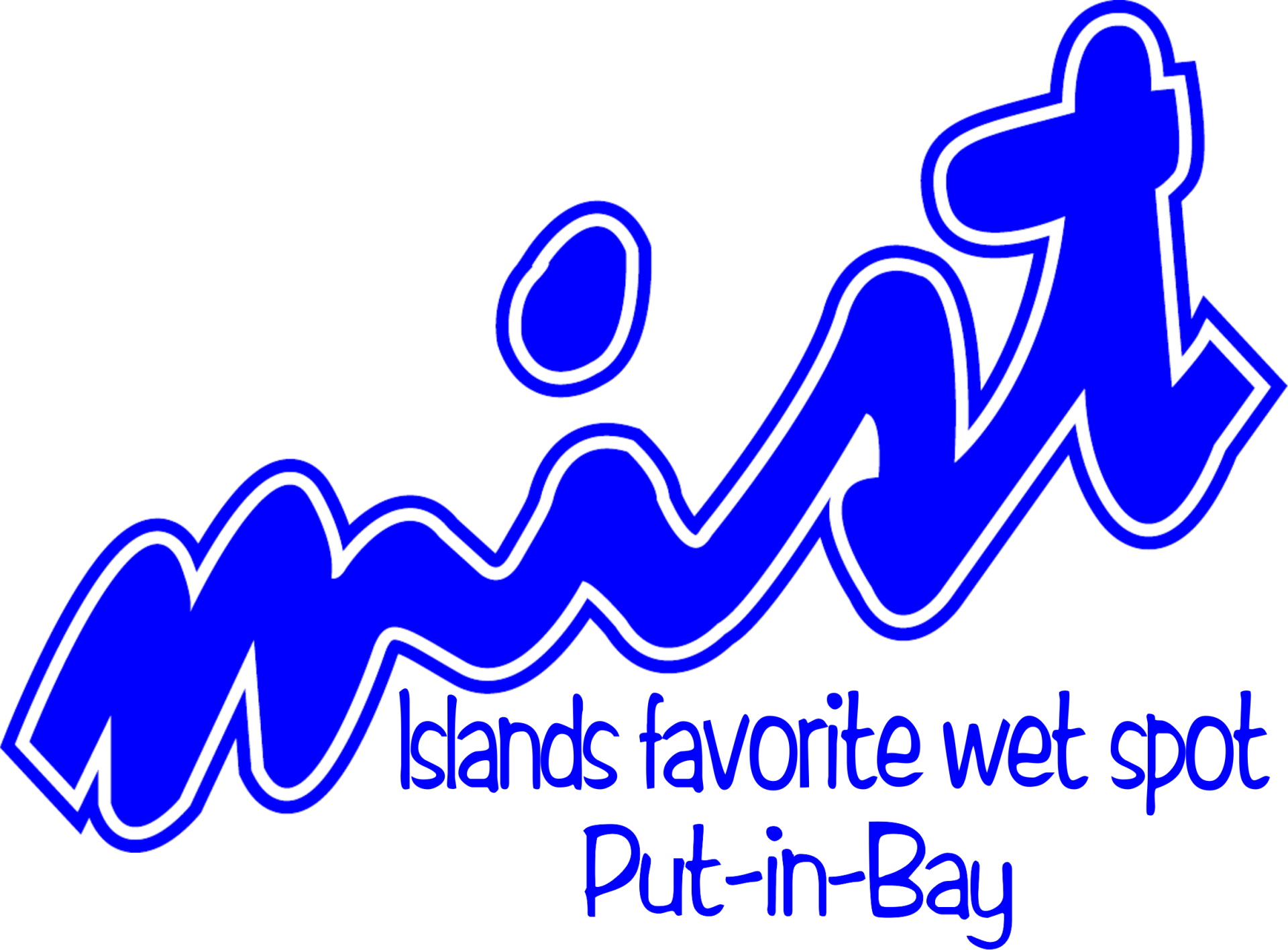 Mist Pool Bar - Logo, Put-in-Bay, OH