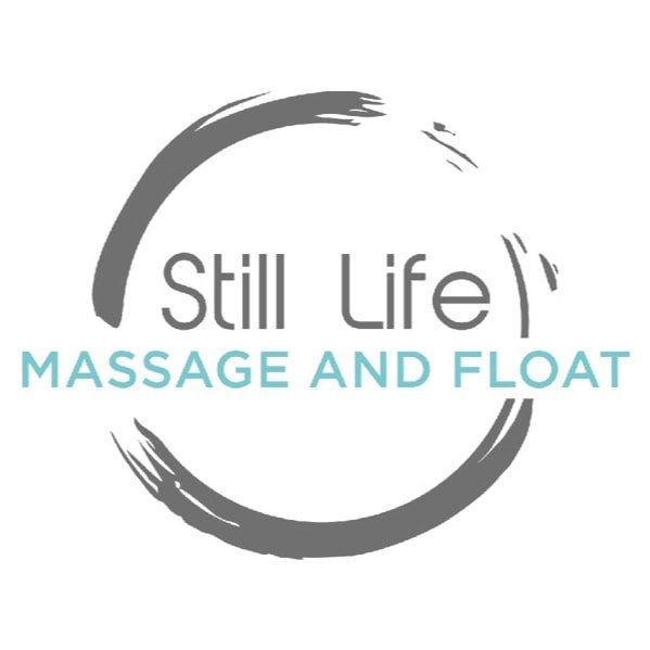 A logo for still life massage and float