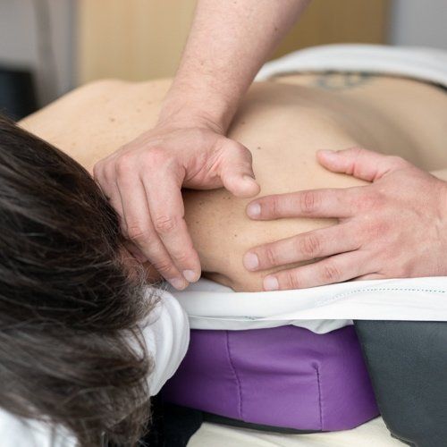 Photo of a Swedish massage