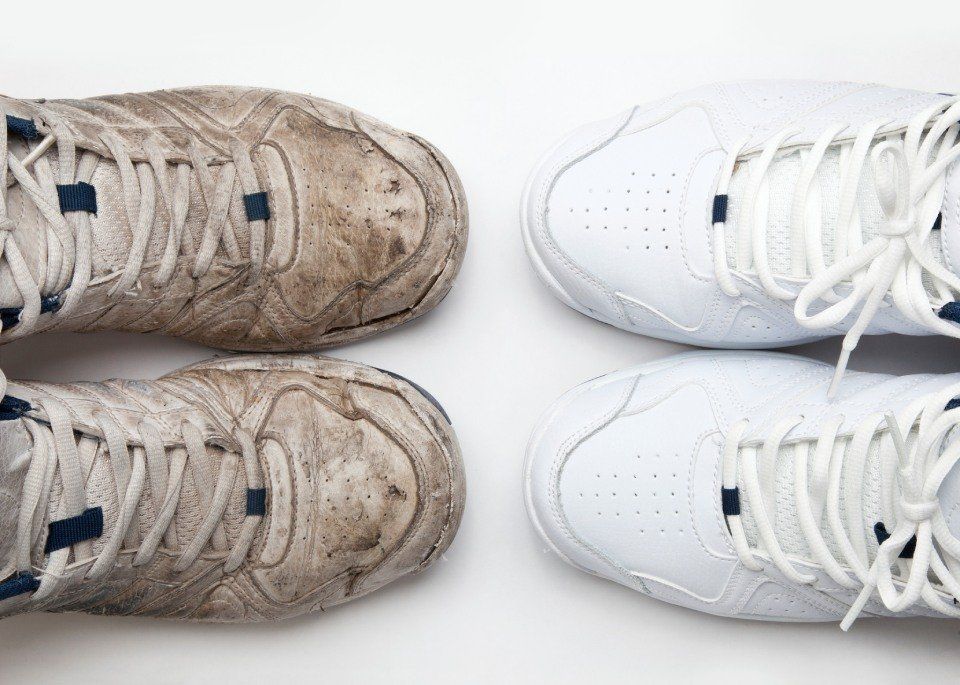 rigenerazione e sanificazione scarpe