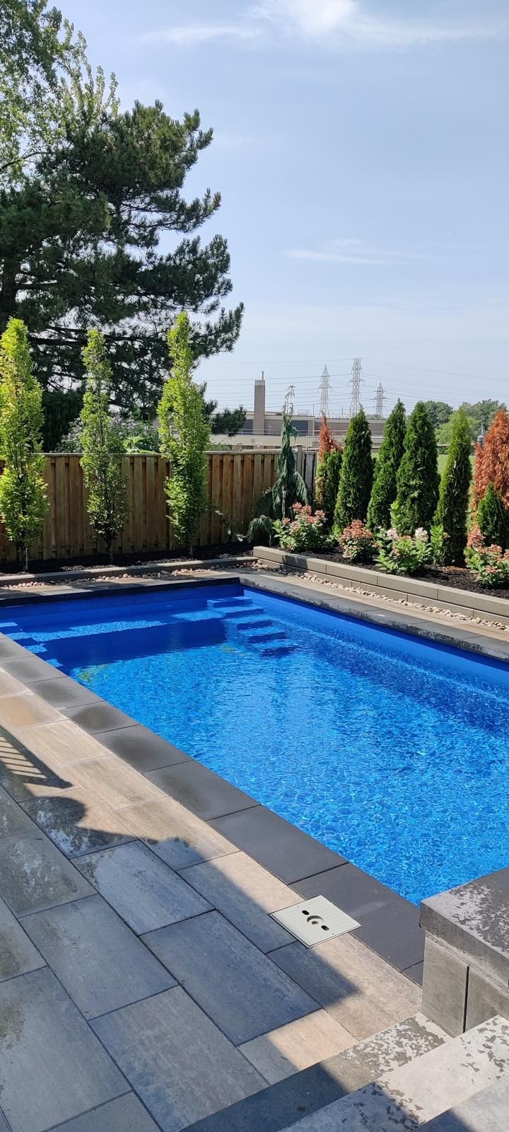 Curb Appeal Concepts Princess Gardens pool landscape