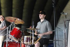 Image of Connor Peake, the drummer