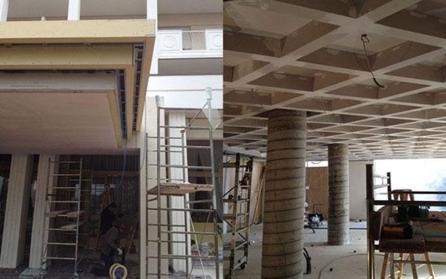 posa cartongesso controsoffitto