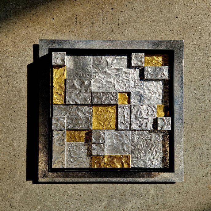 Collana 3 Fili Di Perle Coltivate Degradè Con Fermezza In Platino E - Foto 12