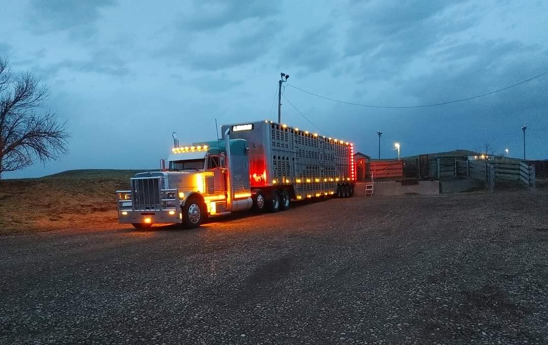 A farmer on delivery — Black Hawk, SD — Bennett Transportation