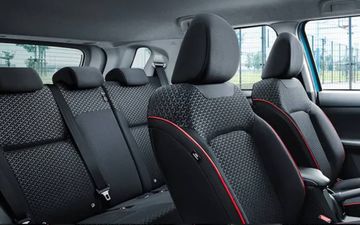 The new Toyota Raize, with a beautifully designed interior featuring high-quality seats 5 and equipped with Apple CarPlay, making it perfect for self-drive car rental in Palawan.