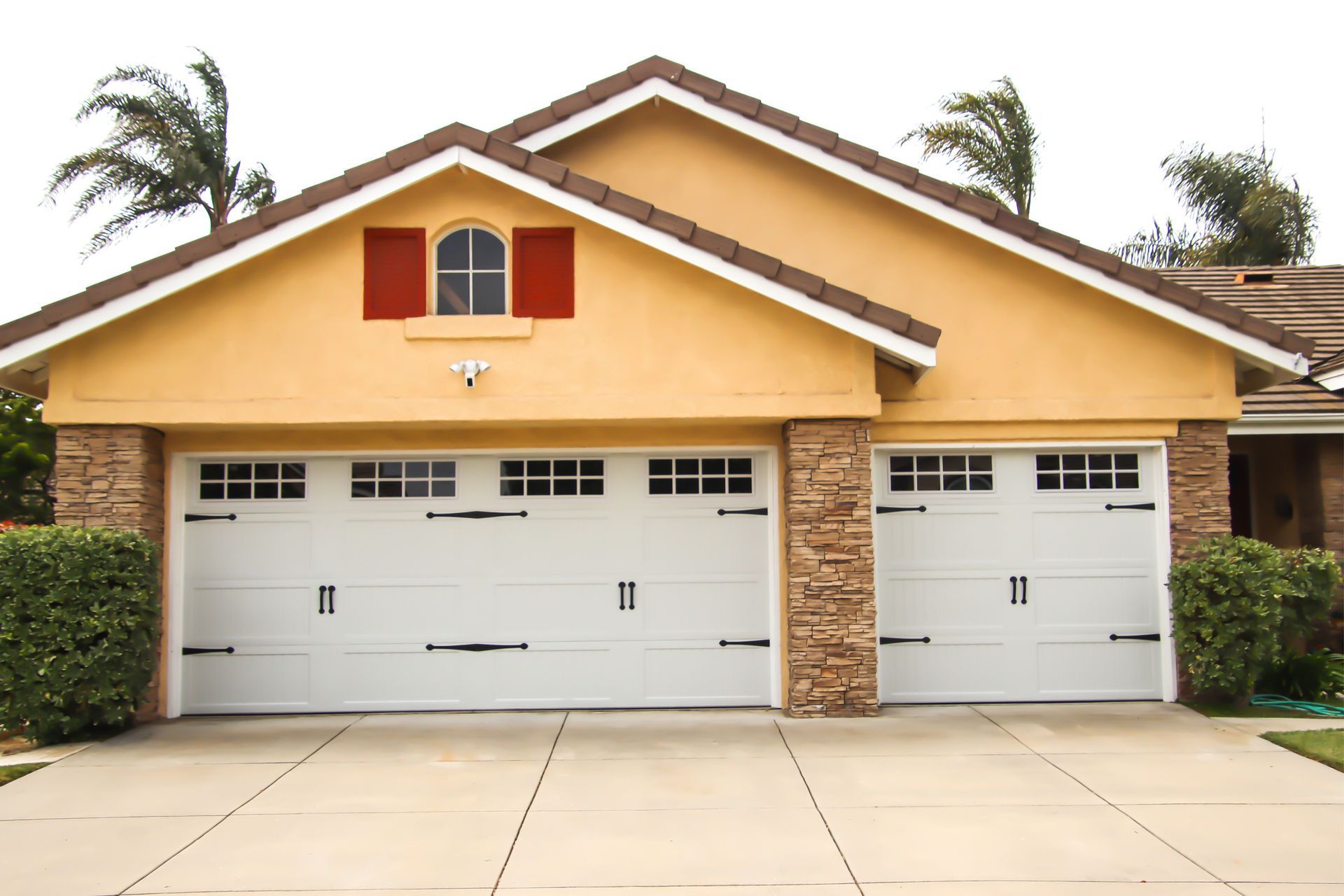 Home Exterior With Garage — Concord, CA — J & M Landscape