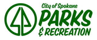 Logo for City of Spokane Parks & Recreation Athletics