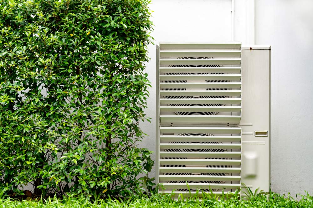 Outdoor compressor unit of air conditioner — Air Conditioning in Bateau Bay NSW