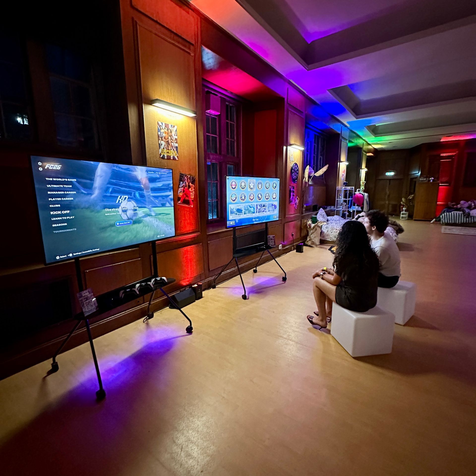 modern console gaming for events