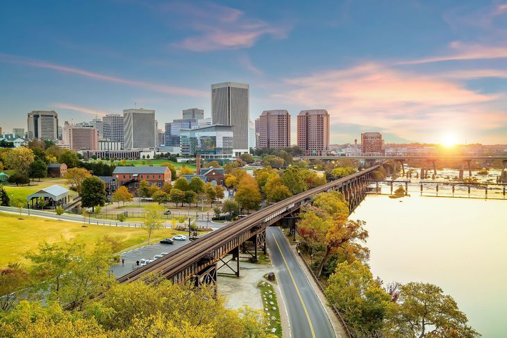 richmond cityscape