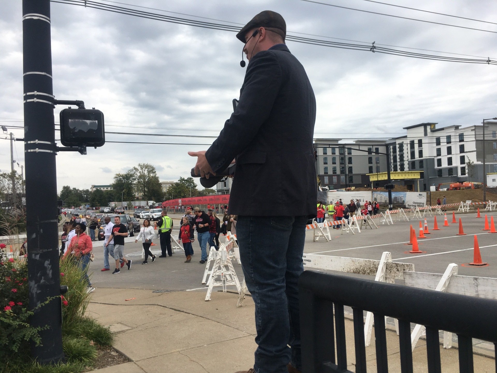 image of open air preaching