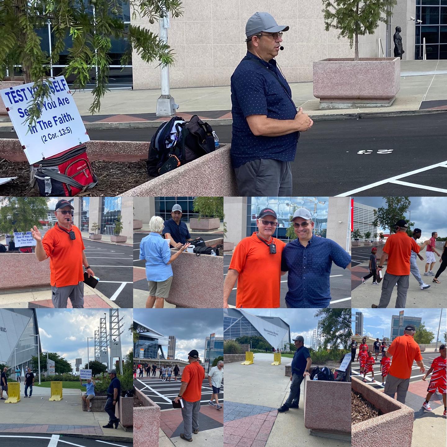 what is evangelism with Al Baker at the World Games Outreach