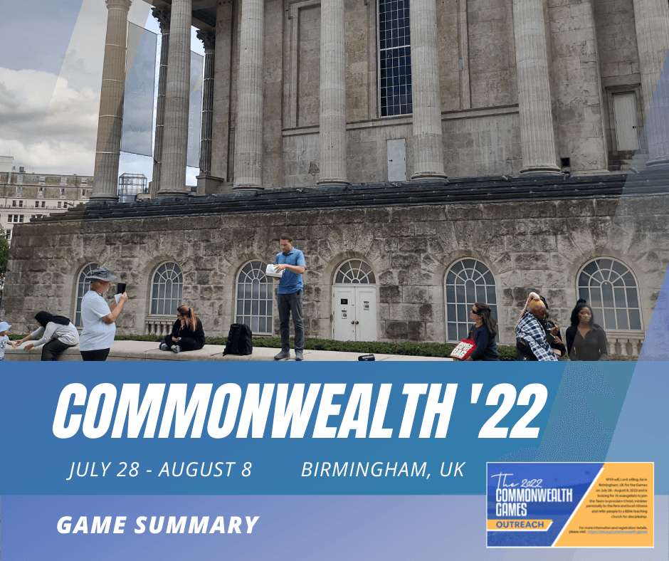what is evangelism with Al Baker at the World Games Outreach