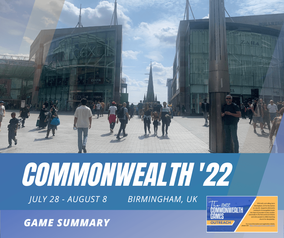 what is evangelism with Al Baker at the World Games Outreach