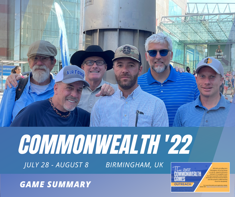 what is evangelism with Al Baker at the World Games Outreach