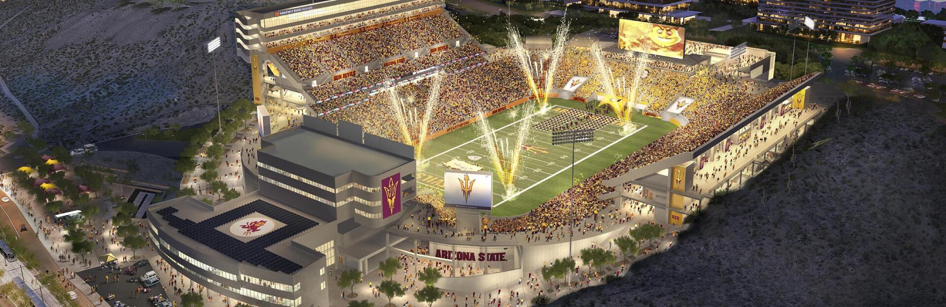 image of Sun Devil Football Stadium biblical evangelism