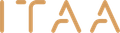 Logo textuel avec les lettres « ITAA » dans une couleur beige stylisée.