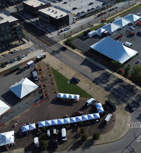 Outdoor events managed by Aclipse Events
