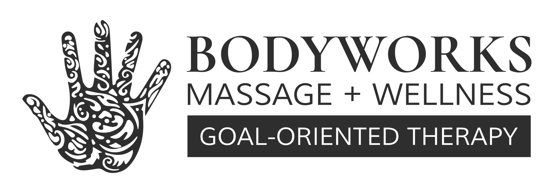 Bodyworks Massage and Wellness logo lockup