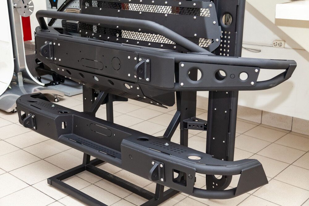 Black Off-road Bumpers and Accessories — Gladstone Mufflers & Suspension In Gladstone Central, QLD