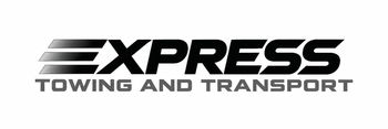 Express Towing and Transport logo in black and gray text