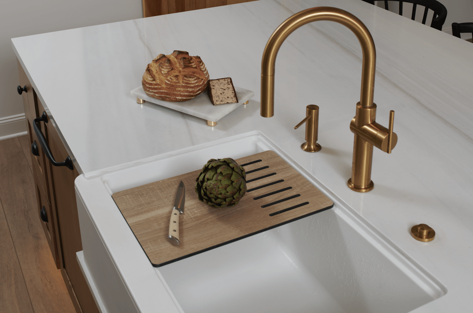 kitchen and dining
