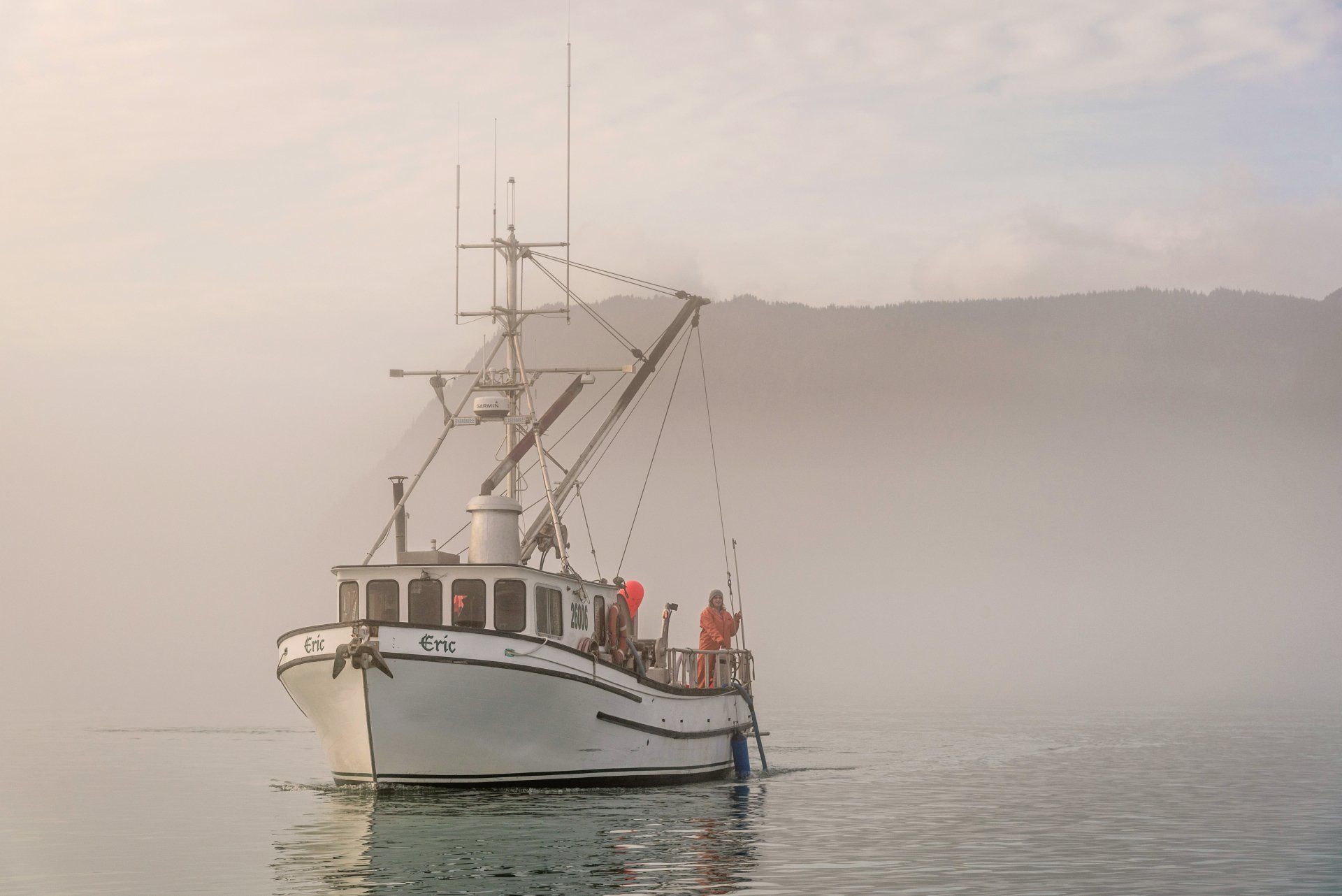 fishing boat on the water