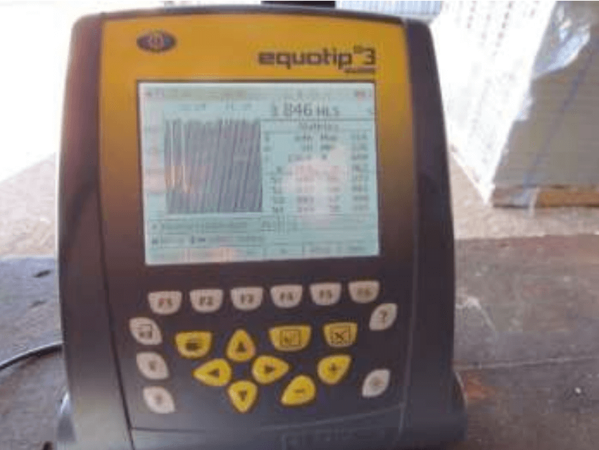 Equotip machine