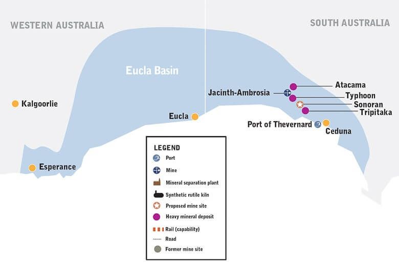 Jacinth-Ambrosia mining locations