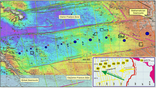 Polymetallic nodule occurrences