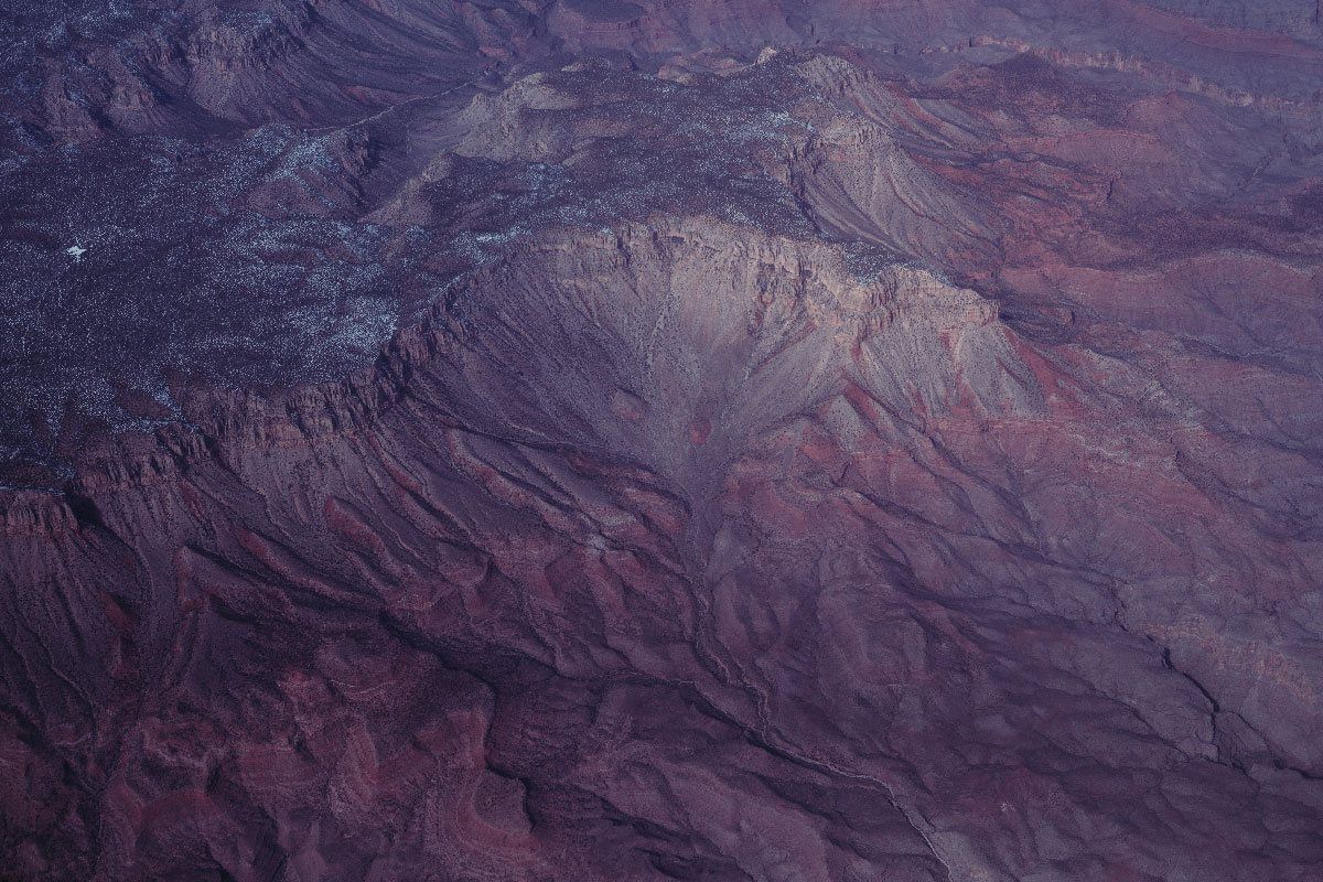 Purple landscape background